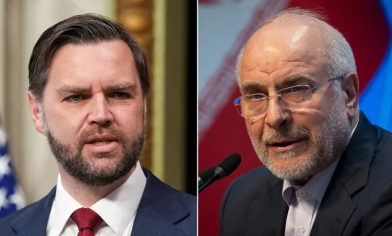 فانس وقاليباف يتبادلان الاتهامات بعد فشل مفاوضات إسلام آباد 1