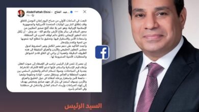الرئيس السيسي يتابع التوصل لاتفاق وقف إطلاق أمريكاوإيران 23