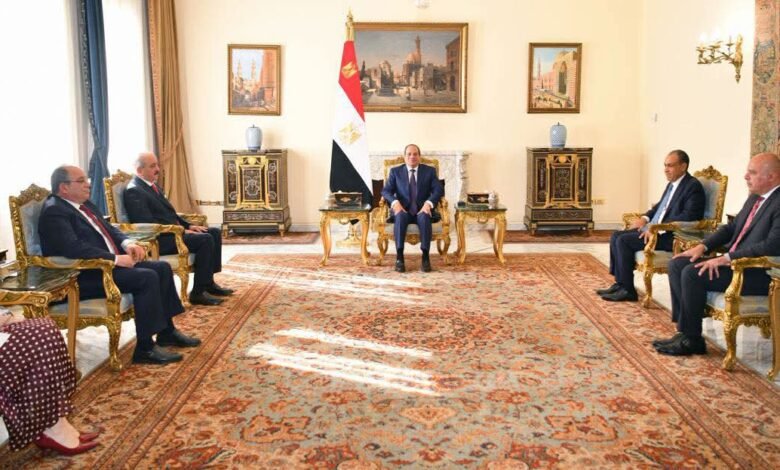"السيسي" يستقبل وزيري خارجية الجزائر وتونس لبحث تطورات المنطقة والأزمة الليبية 1