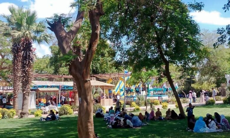 30 ألف زائر لحدائق القناطر الخيرية في 3 أيام العيد.. وإقبال كثيف على متنزهات الري والسد العالي 1