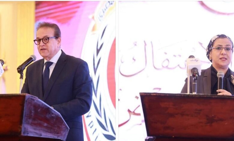 وزير الصحة والسكان يشهد احتفالية اليوم العالمي للتمريض 1