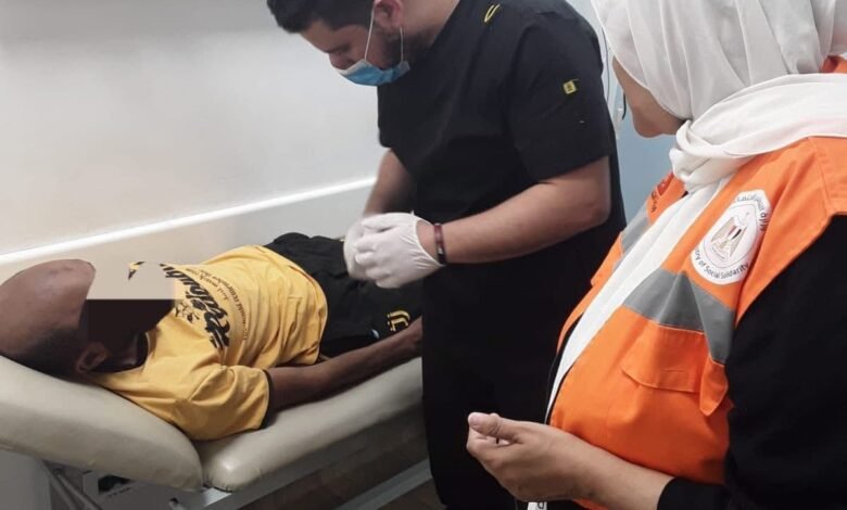 فريق التدخل السريع بوزارة التضامن الإجتماعي يكثف وجوده خلال عيد الأضحى المبارك 1