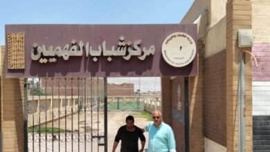 جولة مفاجئة لوكيل وزارة الرياضة على مراكز شباب جنوب الجيزة لمتابعة الانضباط وملفات الاستثمار 105
