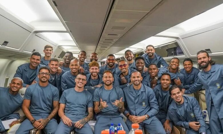 منتخب البرازيل يصل الولايات المتحدة لمواجهة مصر وديًا إستعدادًا لكأس العالم 1