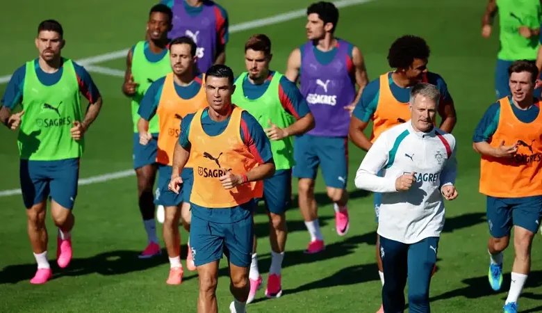 ظهور تماسيح بمقر تدربيات المنتخب البرتغالي يثير الذعر 1