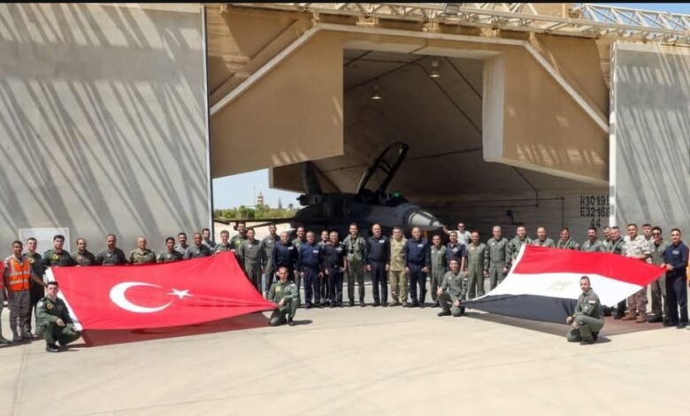 المتحدث العسكري..إنطلاق فعاليات التدريب الجوى المشترك المصرى التركي بمصر 1