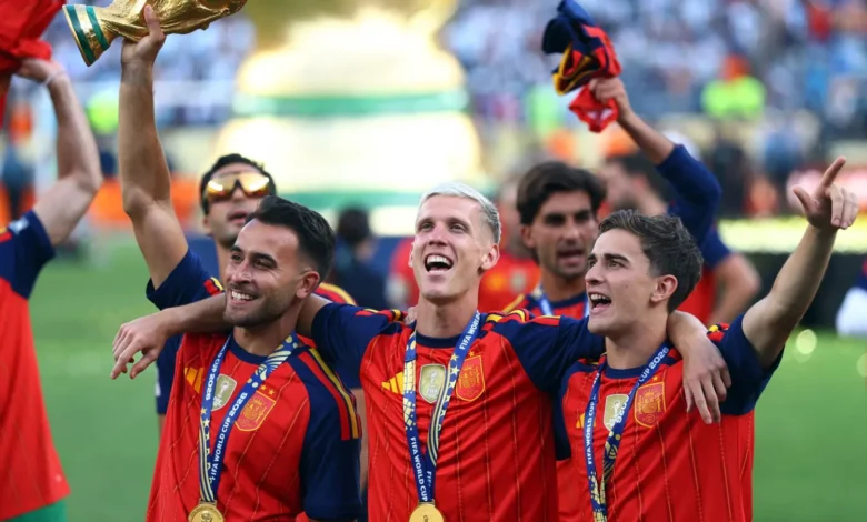 إسبانيا تتصدر التصنيف العالمي للمنتخبات بعد تتويجها بكأس العالم 2026 1