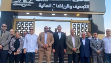 وزير الشباب والرياضة يقوم بجولة تفقدية لنادي الصحفيين لمتابعة أعمال التطوير والإرتقاء بالبنية التحتية 3