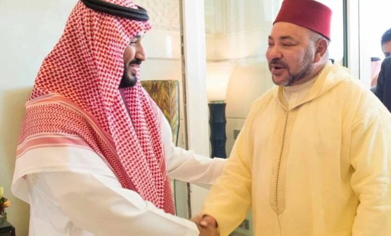 صورة رمزية للعلاقات الدبلوماسية حيث السعودية تهنئ الملك بذكرى عيد العرش