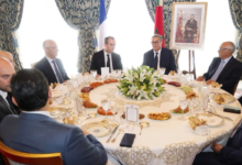 الملك يقيم مأدبة للوزير الأول الفرنسي والوفد المرافق له بالعاصمة الرباط