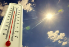 خريطة توضح درجات الحرارة المرتقبة بمختلف مدن المملكة المغربية