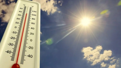خريطة توضح درجات الحرارة المرتقبة بمختلف مدن المملكة المغربية