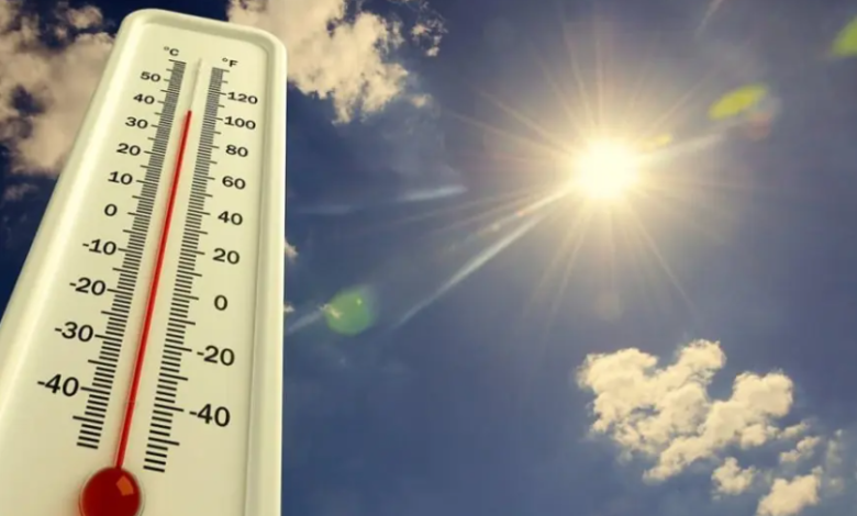 خريطة توضح درجات الحرارة المرتقبة بمختلف مدن المملكة المغربية