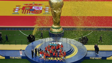 إسبانيا في كأس العالم 2026: رقم قياسي 38 مباراة بلا هزيمة ومكاسب 50 مليون دولار 4 المنتخب الإسباني يتوج بكأس العالم 2026 ويحقق رقما قياسيا 38 مباراة بلا هزيمة