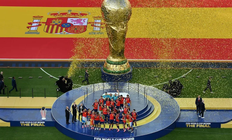 المنتخب الإسباني يتوج بكأس العالم 2026 ويحقق رقما قياسيا 38 مباراة بلا هزيمة