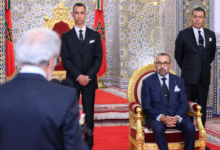 جلالة الملك محمد السادس يستقبل عبد اللطيف الجواهري والي بنك المغرب بتطوان