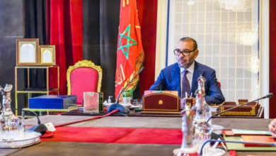القصر الملكي بتطوان حيث يترقب المغاربة انعقاد مجلس وزاري برئاسة الملك محمد السادس