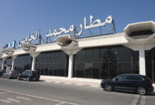 منظر جوي لمطار محمد الخامس حيث تم تعيين العربي الصبيحي مديراً لمطار محمد الخامس