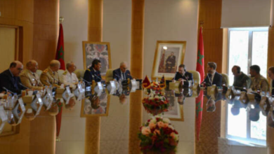 لوديي يستقبل كبير مستشاري الدفاع البريطاني للشرق الأوسط