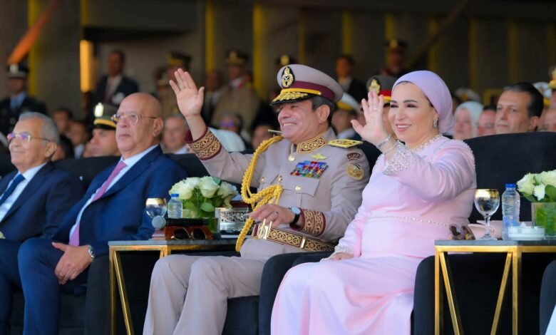 بالصور.. السيسي يفتتح القيادة الإستراتيجية للدولة ويعلن: حدود مصر خط أحمر 1