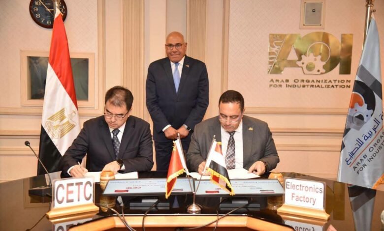 شراكة مصرية–صينية لتوطين صناعة الإلكترونيات.. العربية للتصنيع تبدأ تصنيع أجهزة اتصالات محليا بمعايير عالمية 1