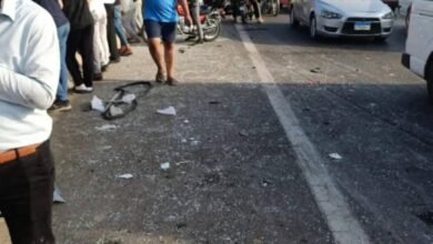 كارثة على طريق شبرا - بنها الحر.. 4 وفيات و21 مصاباً بعد سقوط ميكروباص من أعلى الطريق 8