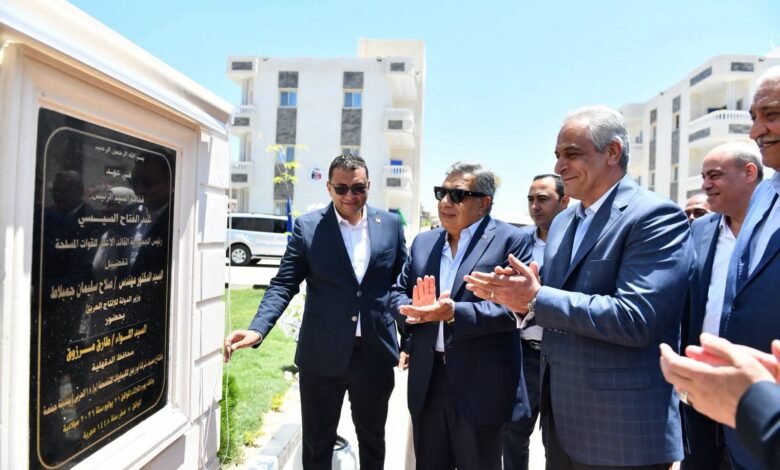 افتتاح مصيف أبو زعبل بجمصة بعد تطوير شامل.. و35 وحدة سكنية جديدة لخدمة العاملين 1