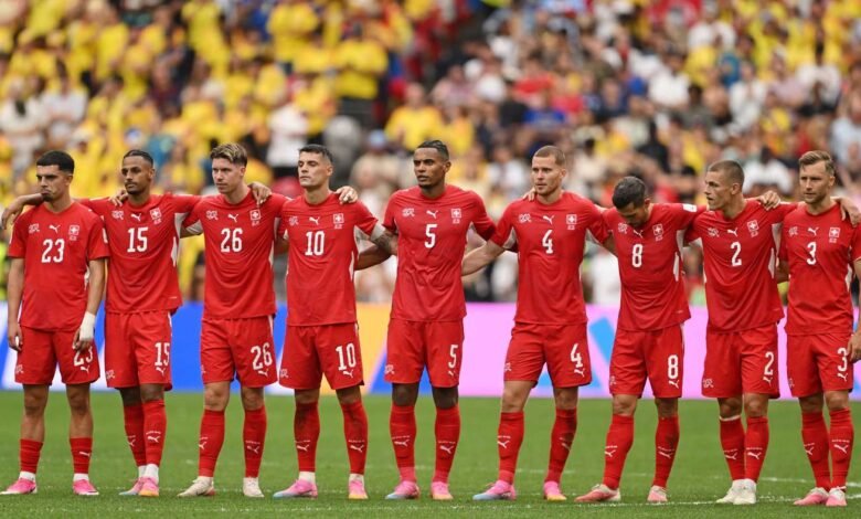 سويسرا تتجاوز عقبة كولومبيا وتضرب موعدًا مع الأرجنتين بالدور ربع النهائي للمونديال 1