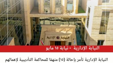النيابة الإدارية تُسقط رؤوس الإهمال.. إحالة 15 مسؤولًا للمحاكمة التأديبية بسبب نحو 100 مخالفة بناء 3
