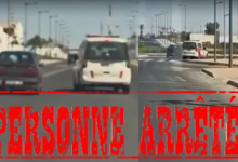 سائق يرفض الامتثال لشرطة أكادير