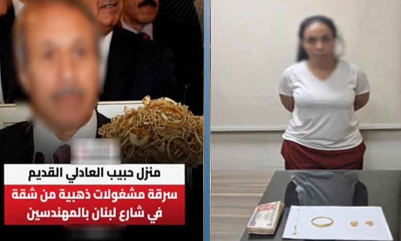حيلة ماكرة وراء واقعة شقة العادلي.. فتاة تستغل غياب المالك وتسرق الذهب 1