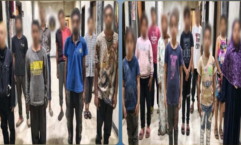 ضبط 8 أشخاص استغلوا الأطفال في استجداء المارة والتسول بالجيزة 1