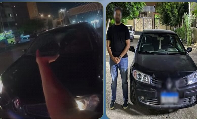 فيديو متداول يقود لضبط طبيب بالقاهرة بعد مخالفة مرورية ومشادة مع قائد دراجة نارية 1