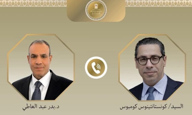 وزير الخارجية يبحث مع نظيره القبرصي تعزيز الشراكة الإستراتيجية وتطورات المنطقة 1