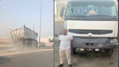 بعد مطارده أمنية بالمقطم.. ضبط سائق نقل قاد عكس الإتجاه هرباً من الشرطة 3