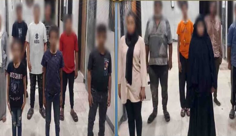 ضربة موجعة لمستغلي الأطفال.. ضبط 8 متهمين وإنقاذ 10 أحداث بالقاهرة 1