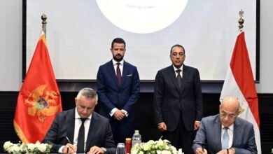 عاجل.."مونتينيجرو" ومدبولي يشهدان توقيع مذكرة تفاهم بين الهيئة العامة لميناء الإسكندرية، وهيئة موانئ مونتينيجرو 69