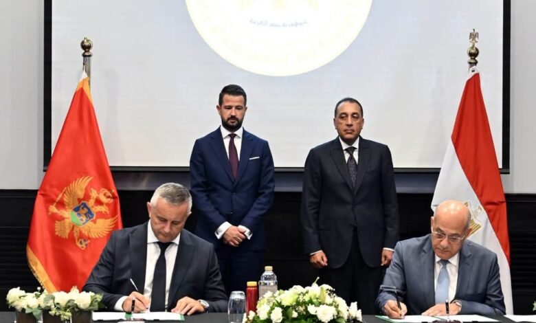 عاجل.."مونتينيجرو" ومدبولي يشهدان توقيع مذكرة تفاهم بين الهيئة العامة لميناء الإسكندرية، وهيئة موانئ مونتينيجرو 1