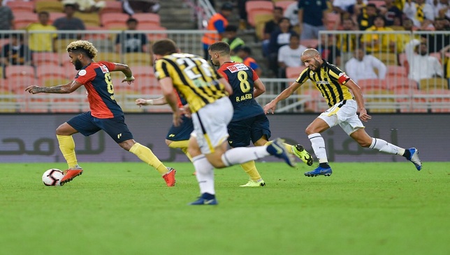 الإتحاد يواصل صحوته بدوري روشن ويهزم الحزم بثلاثة أهداف مقابل هدفين 1