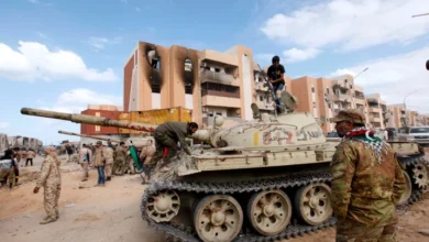 اشتباكات مسلحة تتجدد في غرب ليبيا وتطال الزاوية وصرمان