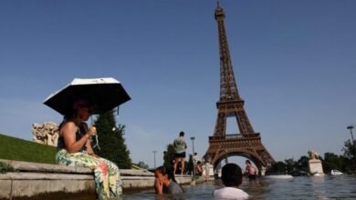 موجة الحر في فرنسا وامتدادها إلى غرب البلاد