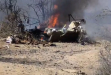 موقع تحطم طائرة سياحية في جنوب البيرو الذي أسفر عن مصرع 13 شخصاً