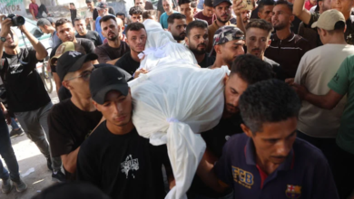 قصف غزة