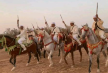 مهرجان أكفاي للفروسية بعد وفاة فارس