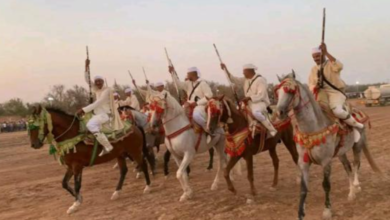 مهرجان أكفاي للفروسية بعد وفاة فارس