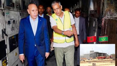 المغرب نواكشوط الكهرباء
