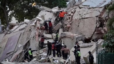 صورة تعبيرية توضح الدمار الذي خلفه زلزال فنزويلا المزدوج