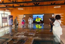 صورة تعبيرية توضح زيارة وفد أمريكي لميناء الداخلة الأطلسي في إطار تعزيز التعاون الاقتصادي بالصحراء المغربية