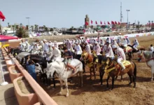 صورة تعبيرية توضح فعاليات موسم مولاي عبد الله أمغار