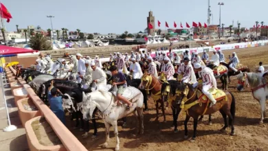 صورة تعبيرية توضح فعاليات موسم مولاي عبد الله أمغار